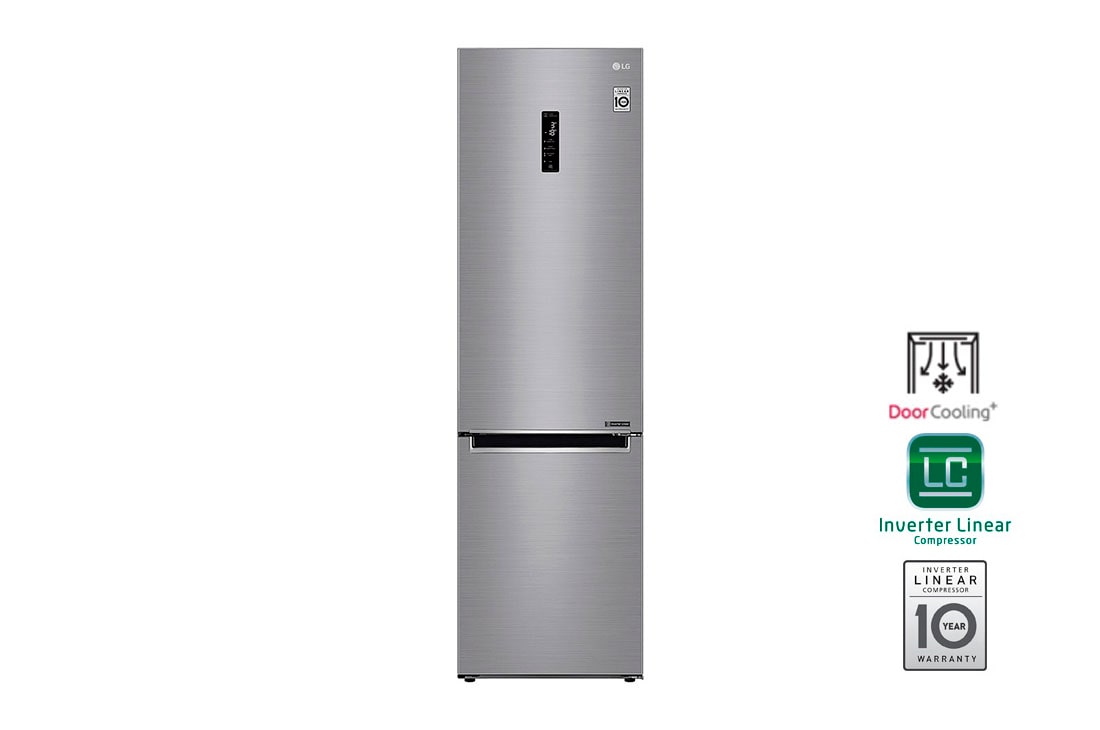 LG Холодильник LG GA-B509MMDZ | DoorCooling? | 419л | Серебристый, GA-B509MMDZ