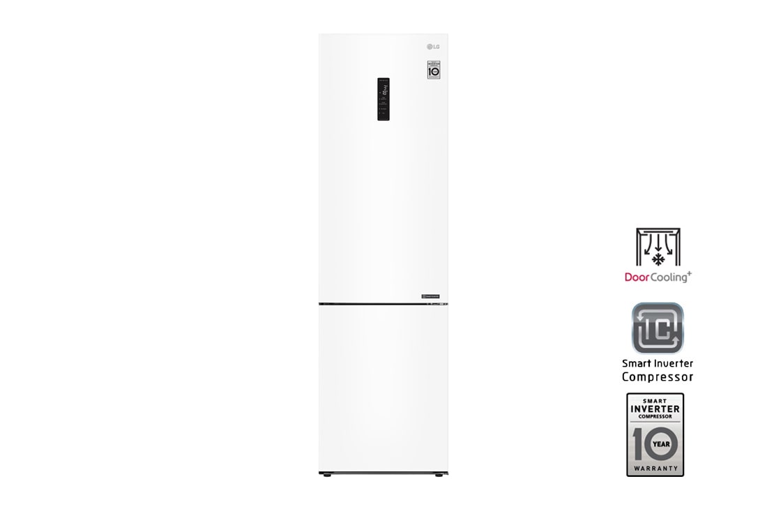 LG Холодильник LG GA-B509CQSL | 419л | DoorCooling+ | Белый, GA-B509CQSL