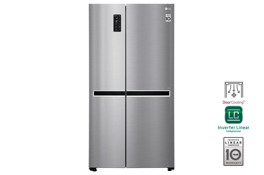 LG Холодильник LG GC-B247SMDC | 687л | DoorCooling+ | Стальной | LG ThinQ, GC-B247SMDC