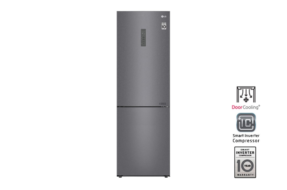 LG Холодильник LG GA-B459CLWL | DoorCooling? | 374л | Темный Графит, GA-B459CLWL