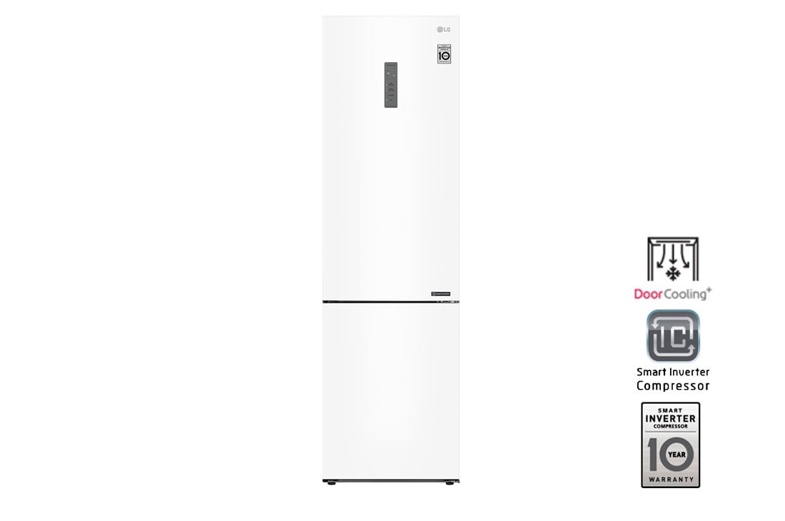 LG Холодильник LG GA-B509CQWL | DoorCooling? | 419л | Белый, GA-B509CQWL