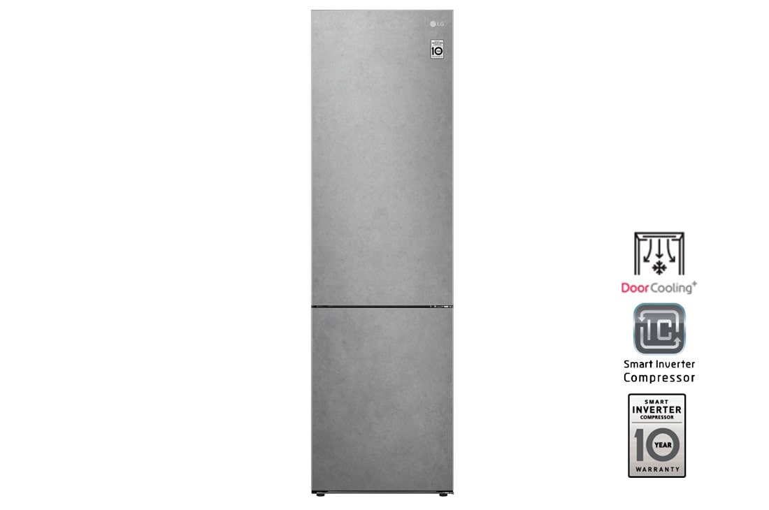 LG Холодильник LG GA-B509CCIL | Объем 419л | DoorCooling+| Metal Fresh | Складная полка | Total No Frost | Темный мрамор, GA-B509CCIL