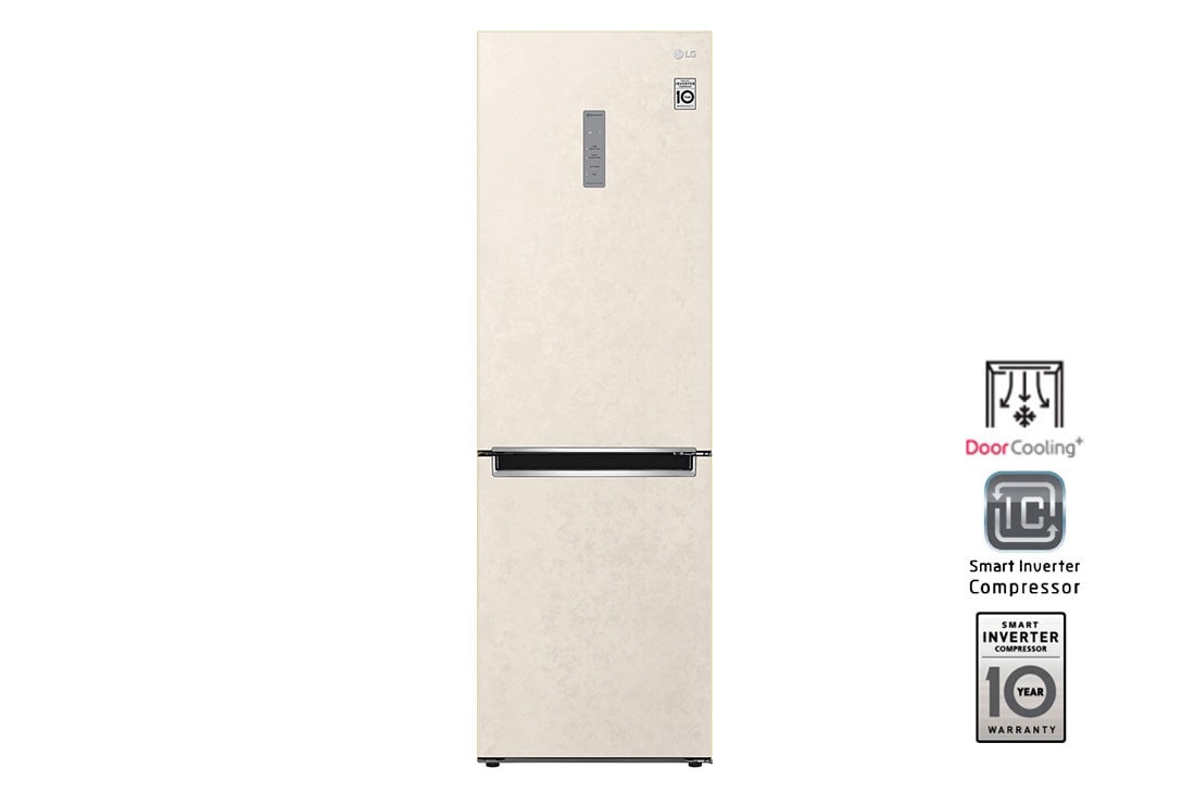 LG Холодильник LG GA-B459MEWL | DoorCooling? | 374л | Бежевый, GA-B459MEWL