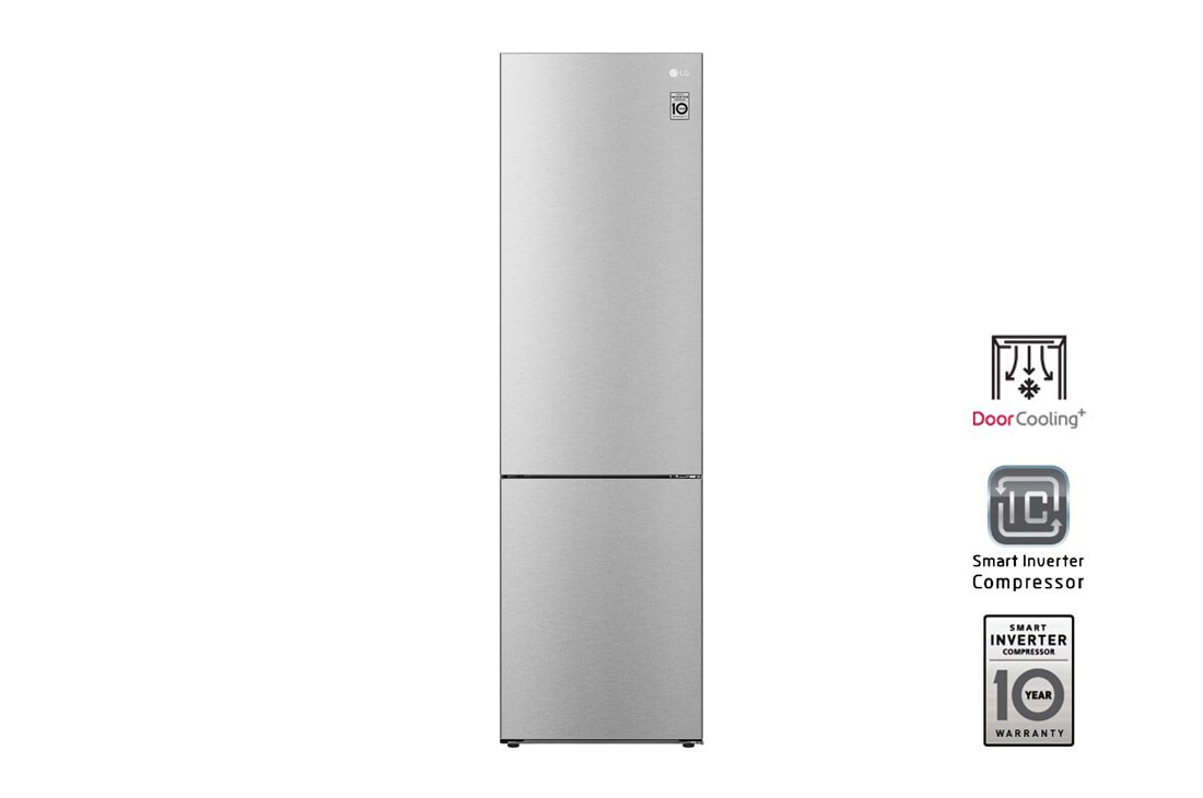 LG Холодильник LG GA-B509CAZL | Объем 419л | DoorCooling+ | Multi Air Flow | Стальной, GA-B509CAZL