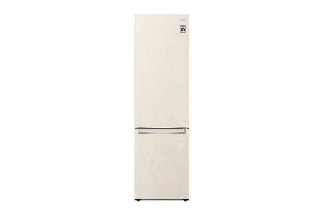 LG Холодильник LG GW-B509SEJM с технологией DoorCooling? сенсорным дисплеем на 419 л | Бежевый | Total No Frost, GW-B509SEJM