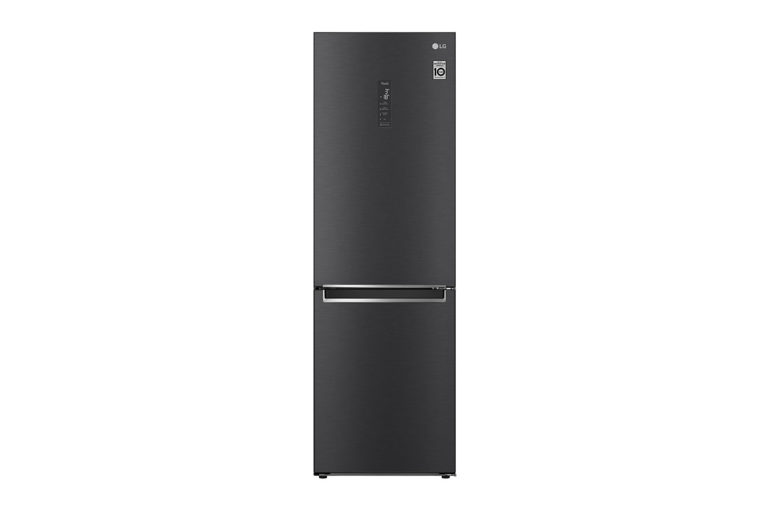LG Холодильник LG GC-B459SBUM | 341л | DoorCooling? | Чёрный, Front view, GC-B459SBUM
