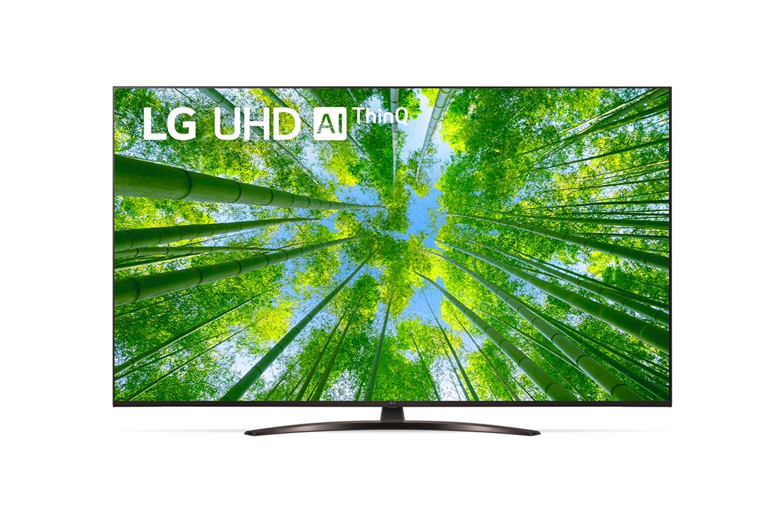 LG 4K UHD телевизор LG 55'', Вид спереди, 55UQ81009LC