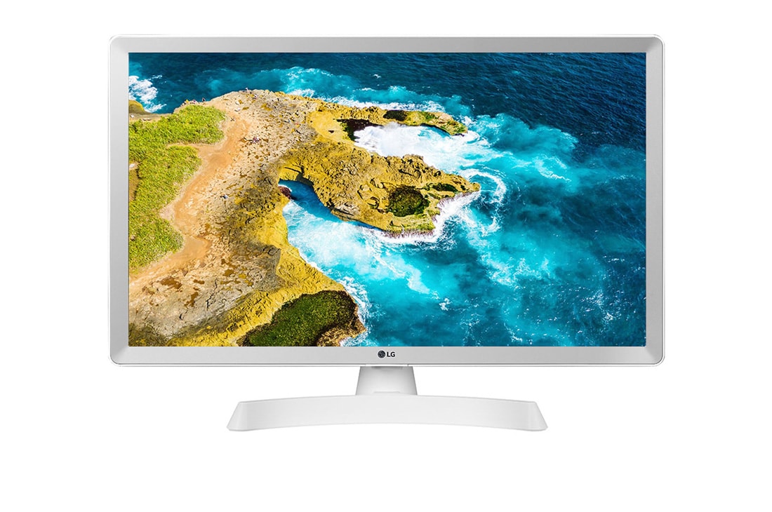 LG Smart HD телевизор 24'' LG 24TQ510S-WZ, вид спереди, 24TQ510S-WZ