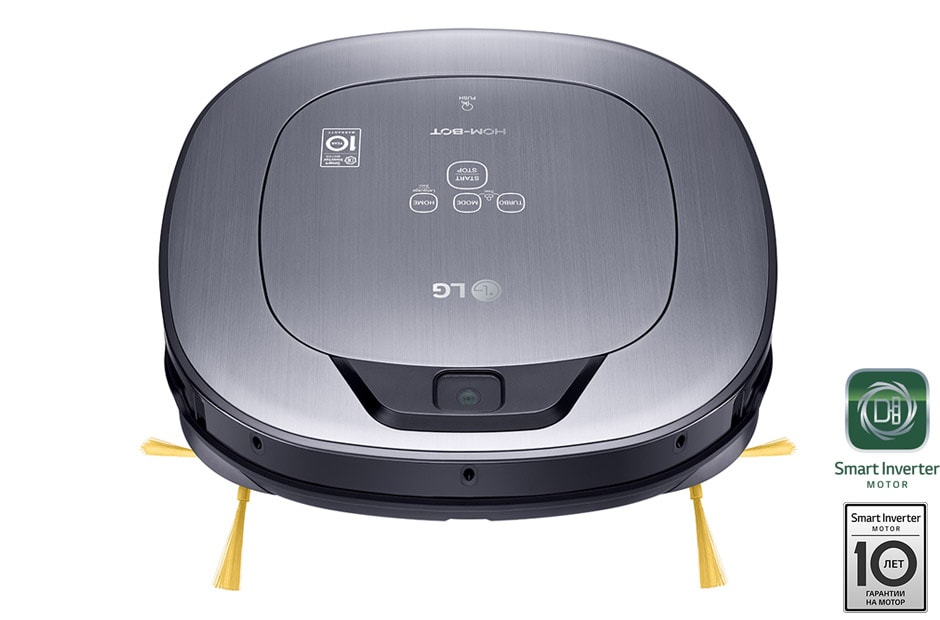 LG Робот-пылесос LG VR6570LVMB HOM-BOT SQUARE | Серебристый, VR6570LVMB