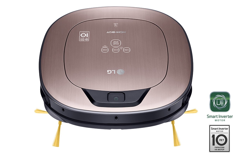 LG Умный робот-пылесос LG HOM-BOT SQUARE с мотором Smart Inverter Motor, VRF6570LVMB