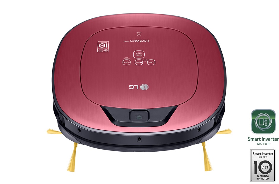 LG Робот-пылесос LG VR6670LVMP CordZero ThinQ | Красный, VR6670LVMP