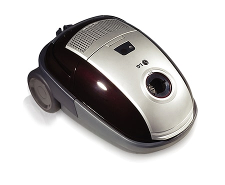 LG Пылесос с большим объемом пылесборником, один из мощнейших пылесосов с мешком д.сбора пыли. Цвет: винный черный, VC4812HU
