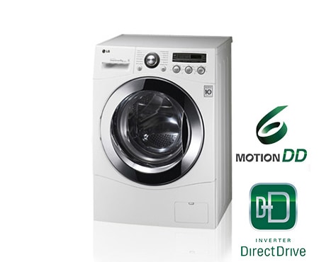 LG Стиральная машина LG Inverter Direct Drive с технологией 6 MOTION, F1081ND