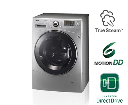 LG Паровая стиральная машина LG Inverter Direct Drive с технологией 6 MOTION, F1280NDS5