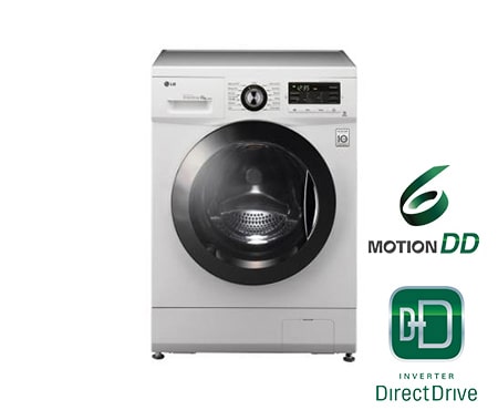 LG Стиральная машина LG Inverter Direct Drive с технологией ?6 Motion?, F1296ND