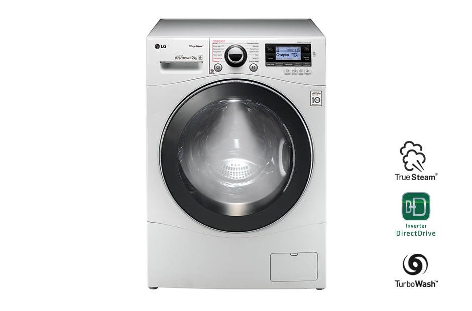 LG Стиральная машина LG FH495BDS2 с паром, 12 кг, FH495BDS2