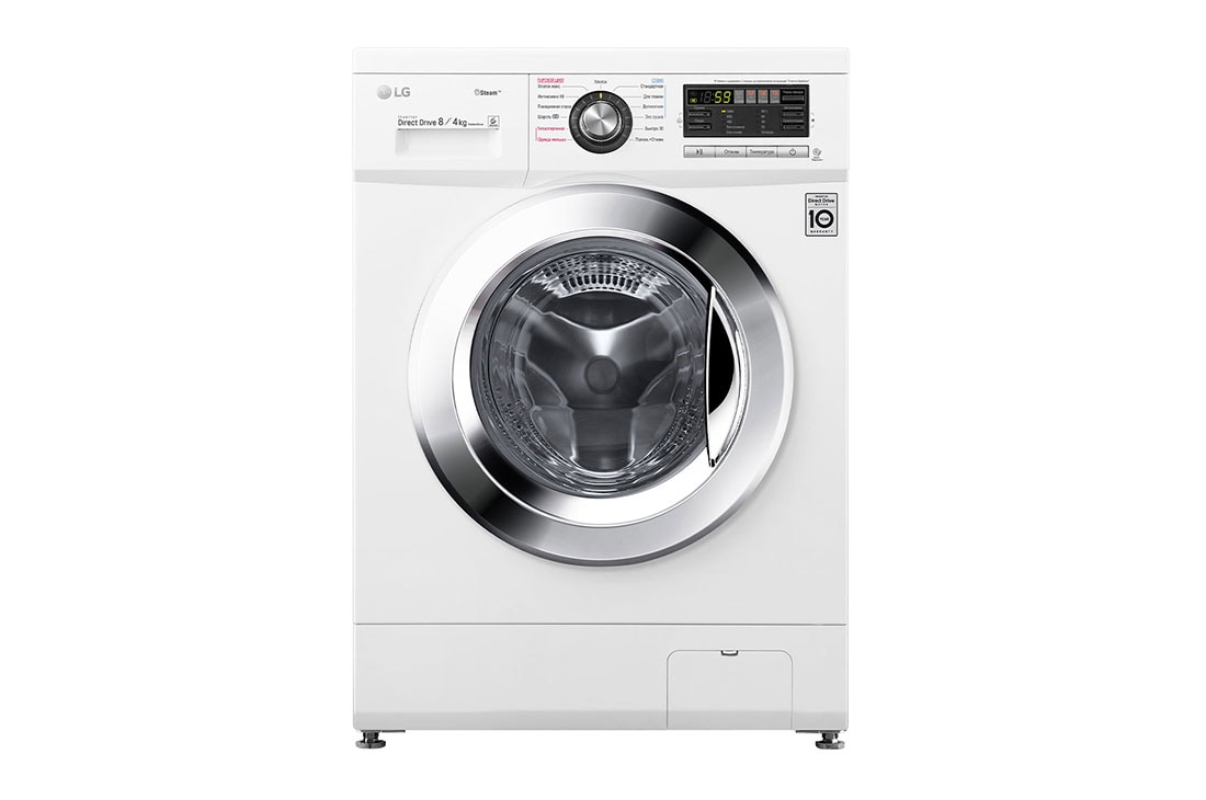 LG Стирально-сушильная машина LG F1496ADS3, функция пара Steam, 8/4кг, F1496ADS3