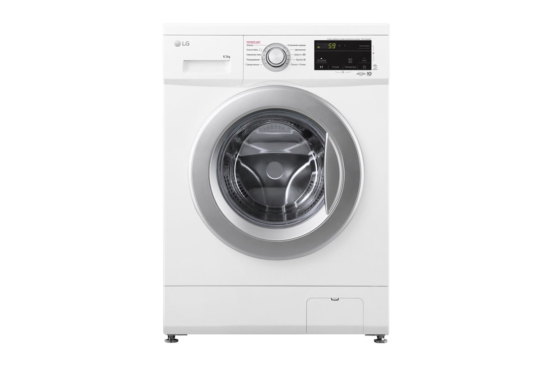 LG Узкая стиральная машина LG F2J3WS1W, функция пара Steam, 6,5 кг, F2J3WS1W
