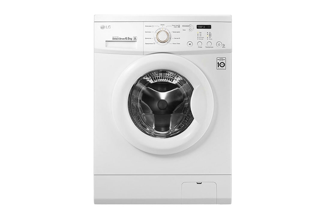 LG Стиральная машина узкая LG FH2C3WD, прямой привод, 6,5 кг, front view , FH2C3WD