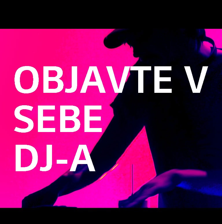 Mu? pou?íva DJ-sky pult.