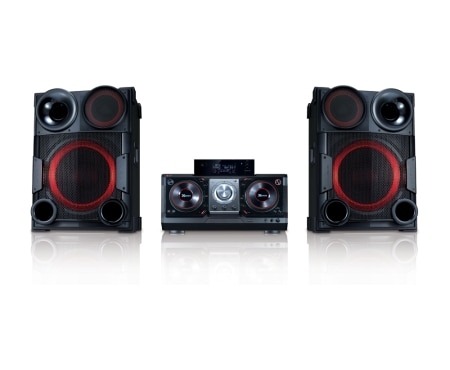 LG Mikro Hi-Fi systém s CD prehráva?om, vykon 2300 W, Bluetooth, USB vstup, Portable In, CM9730