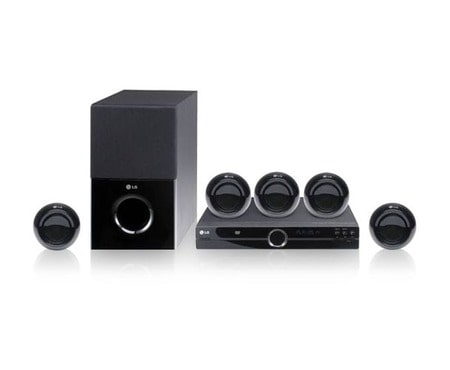 LG 5.1 DVD home cinema system, HT304SU