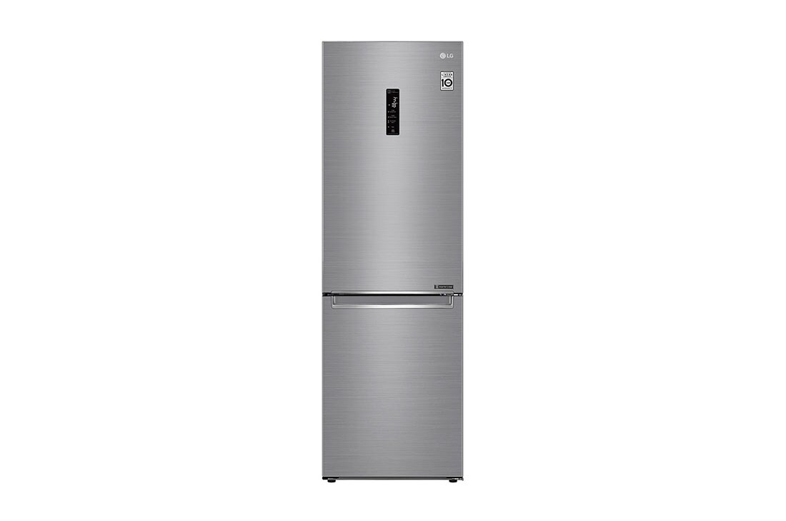 LG E | Hruby objem 374 l | 273 kWh/rok | LG Lineárny invertorovy kompresor | LG Total No Frost | DoorCooling+? | Vonkaj?í LED displej | ThinQ? + WiFi, GBB71PZDZN
