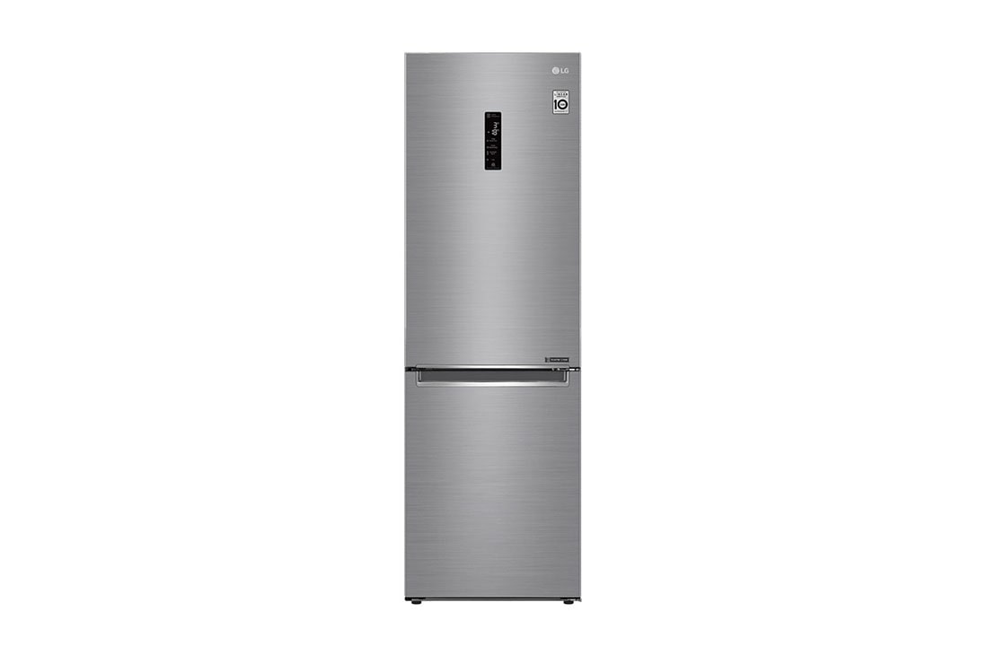 LG E | Hruby objem 374 l | 254 kWh/rok | LG Lineárny invertorovy kompresor | LG Total No Frost | DoorCooling+? | Vonkaj?í LED displej | ThinQ? + WiFi, GBB61PZHZN