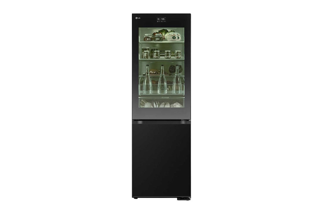 LG Kombinovaná chladni?ka LG | C | 349 l | InstaView? | DoorCooling+?, front view with LED, GBG7190CEV