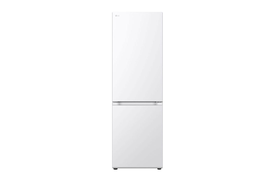 LG 344L DoorCooling+? Kombinovaná chladni?ka, Biela, Front View, GBV21L0ESW