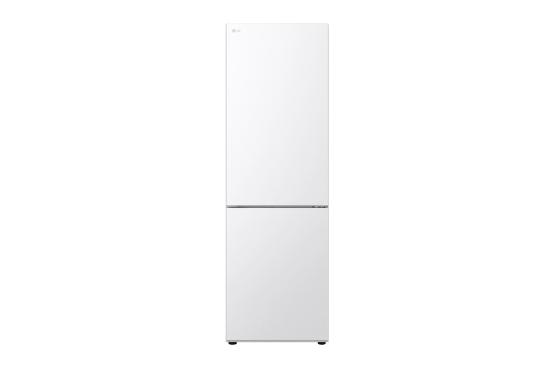 LG 344L DoorCooling+? Kombinovaná chladni?ka, Biela, Front View, GBV21NCDSW