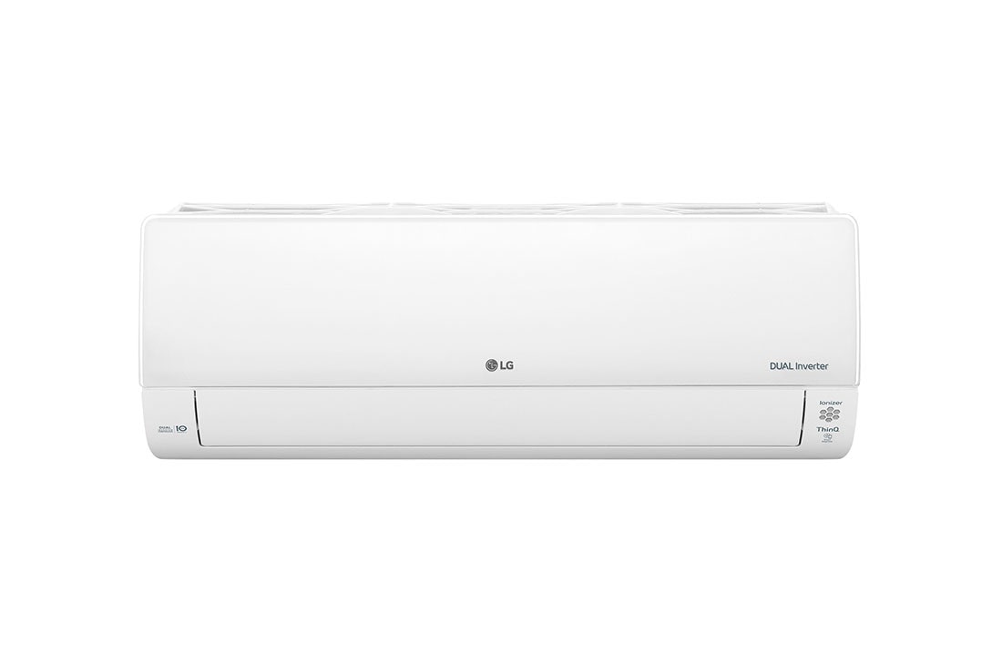 LG Klimatizácia Deluxe s filtráciou UVnano? DUAL Inverter 3,5 kW, Poh?ad spredu, DC12RK