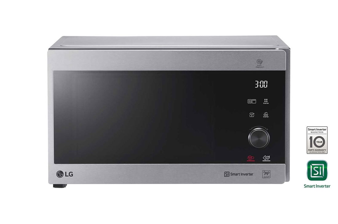LG Mikrovlnná rúra s grilom | Objem 25 l | Smart Inverter Magnetrón | EasyClean? povrch | Gril s kremíkovym vyhrevnym telesom, MH6565CPS