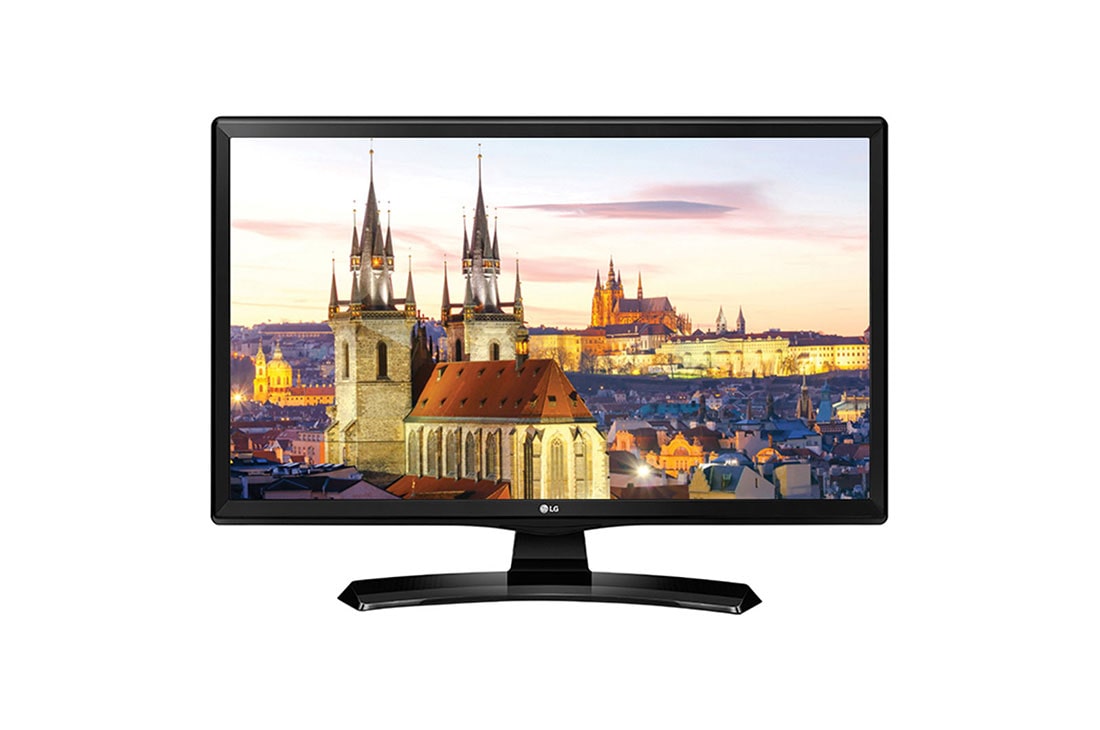 LG 28'' | LED monitor s TV funkciou | HD display | poměr stran 16:9 | re?im komfortu o?í | bez blikania | 5W x 2 Stereo reproduktory | Smart Energy Saving, 28MT41DF