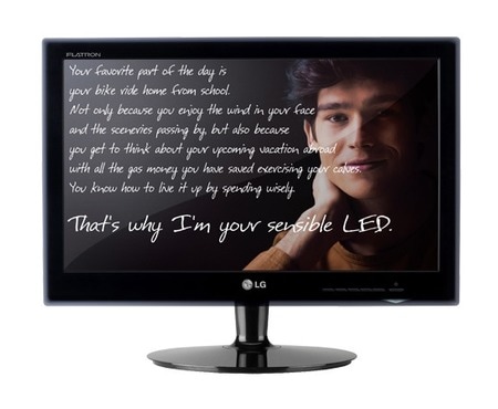 LG ?irokouhly 23'' LG LED monitor série E40, E2340T-PN