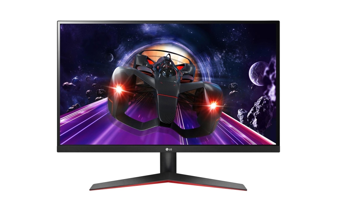 LG 27-palcovy displej IPS s rozlí?ením Full HD a technológiou AMD FreeSync?, poh?ad spredu, 27MP60G-B