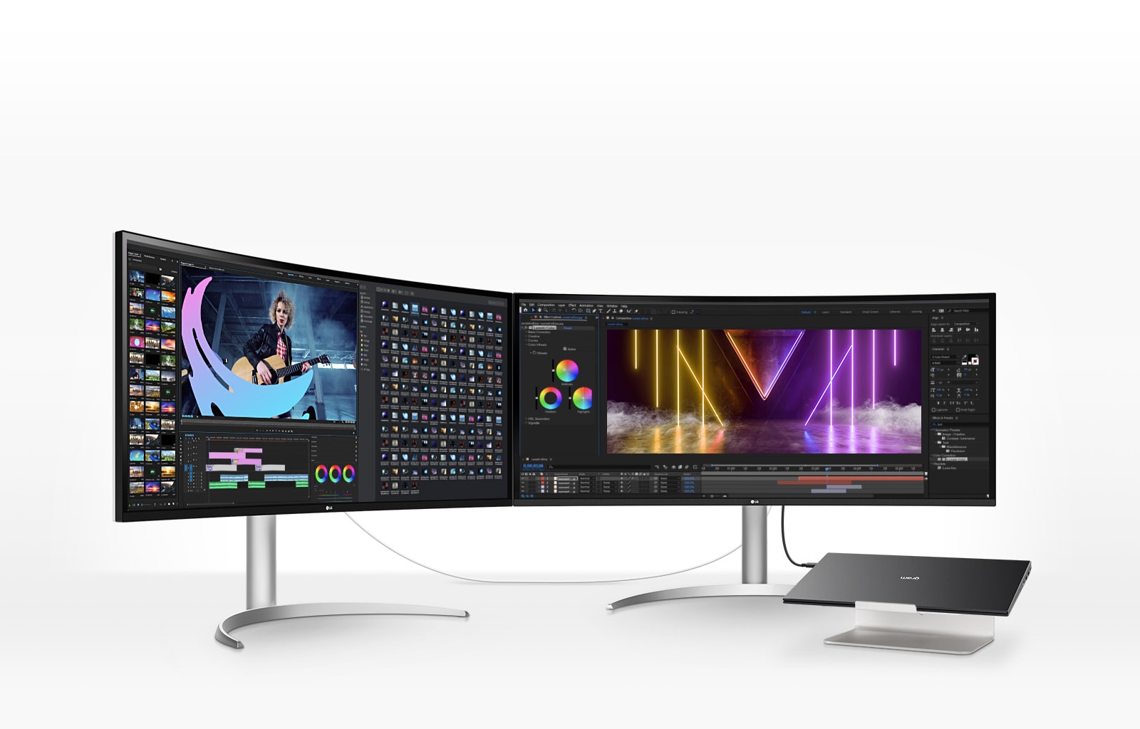 Re?azová konfigurácia cez rozhrania Thunderbolt? a DisplayPort umo?ňuje vytvori? produktívnu pracovnú stanicu.