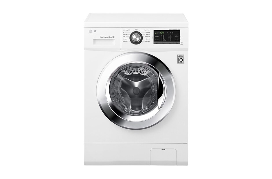 LG 8 kg prá?ka, 1200 ot, 6 Motion DD, 13 programov, 11 prídavnych mo?ností, F82G6TDN2