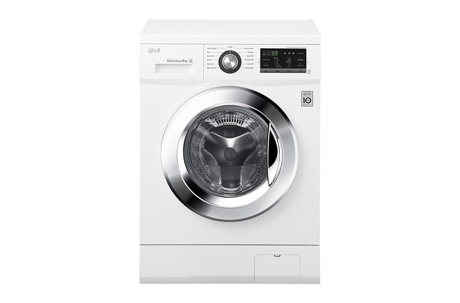 LG 8 kg prá?ka, 1200 ot, 6 Motion DD, 13 programov, 11 prídavnych mo?ností, F282G6TDN