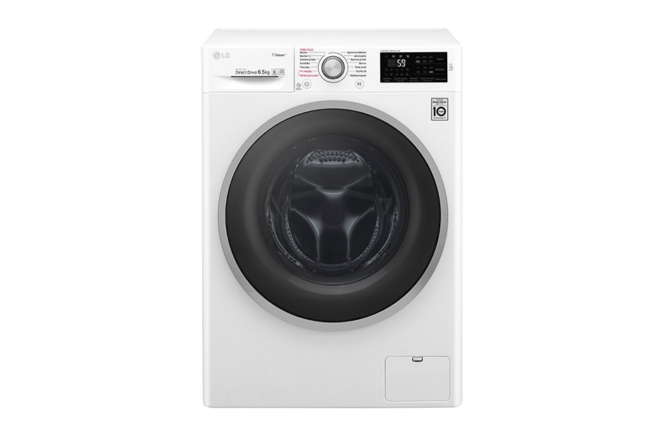 LG 6,5 kg parná prá?ka, 1200 ot./min, A+++ (v rozsahu A+++ a? D), 6 Motion DD, Steam? - parné pranie, 14 programov, F62J6WY1W