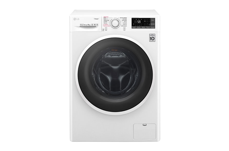 LG 9 kg parná prá?ka, 1400 ot./min, 6 Motion DD, Steam? - parné pranie, 14 programov, F94J7VY0W