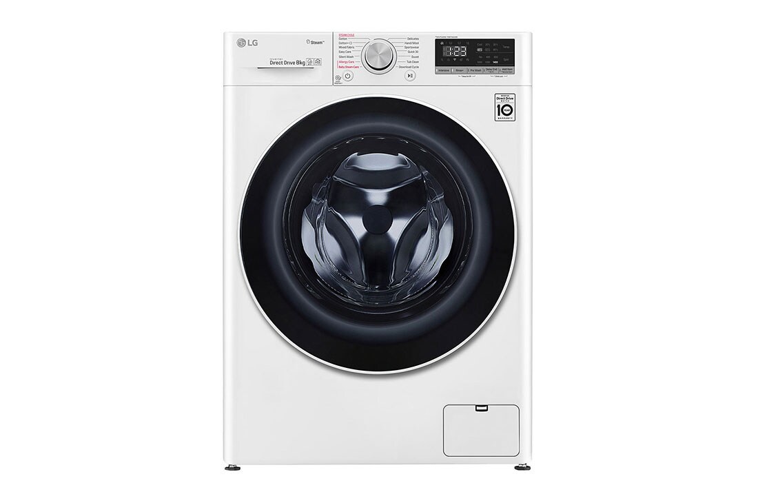LG 8 kg parná prá?ka / 5 kg su?i?ka, E, Direct Drive? motor, AI DD? - optimálna vo?ba pracích pohybov, Steam? - parné pranie, ThinQ? + WiFi, F4DN508S0