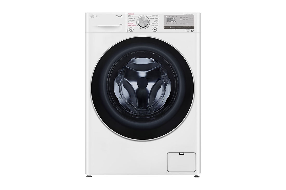 LG 9 kg parná prá?ka LG | 1400 ot./min | Direct Drive? | AI DD? | TurboWash?, FA94V5UVW1E, FA94V5UVW1E
