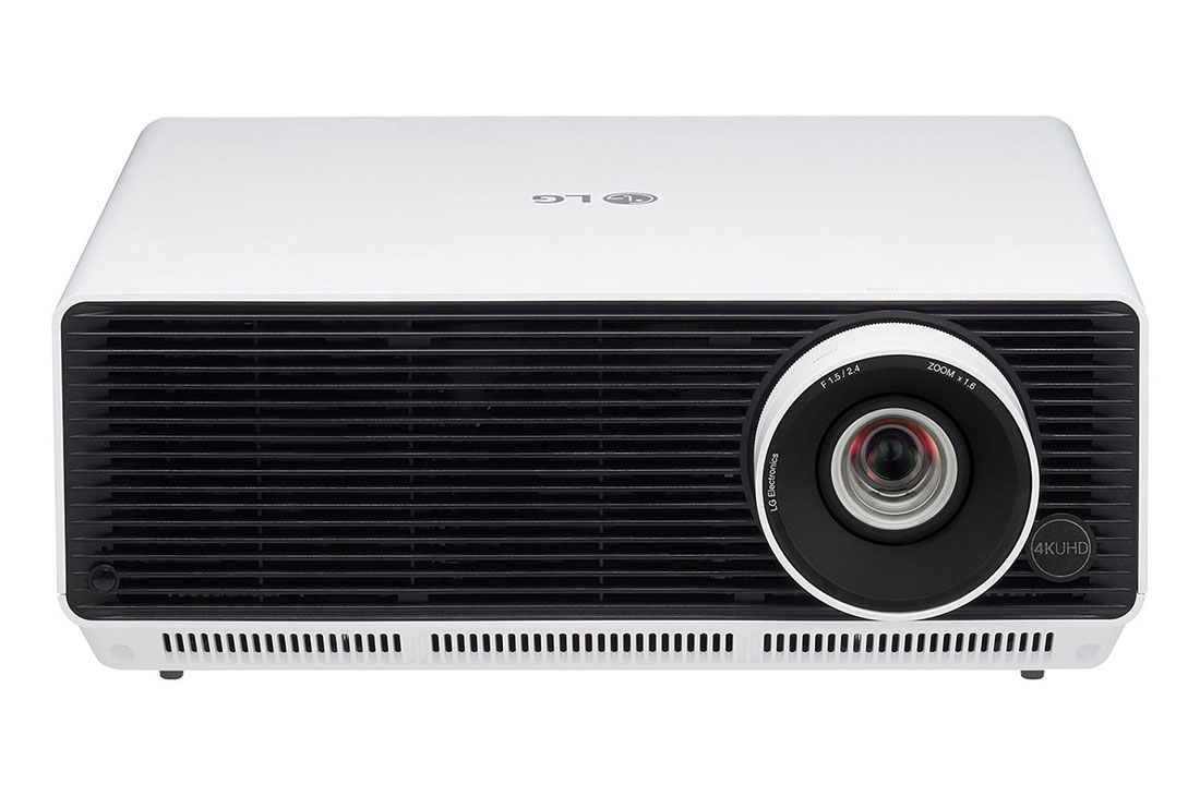 LG Laserovy projektor LG ProBeam 4K (3840×2160) s jasom 5 000 ANSI lúmenov, Poh?ad spredu, BU50RG