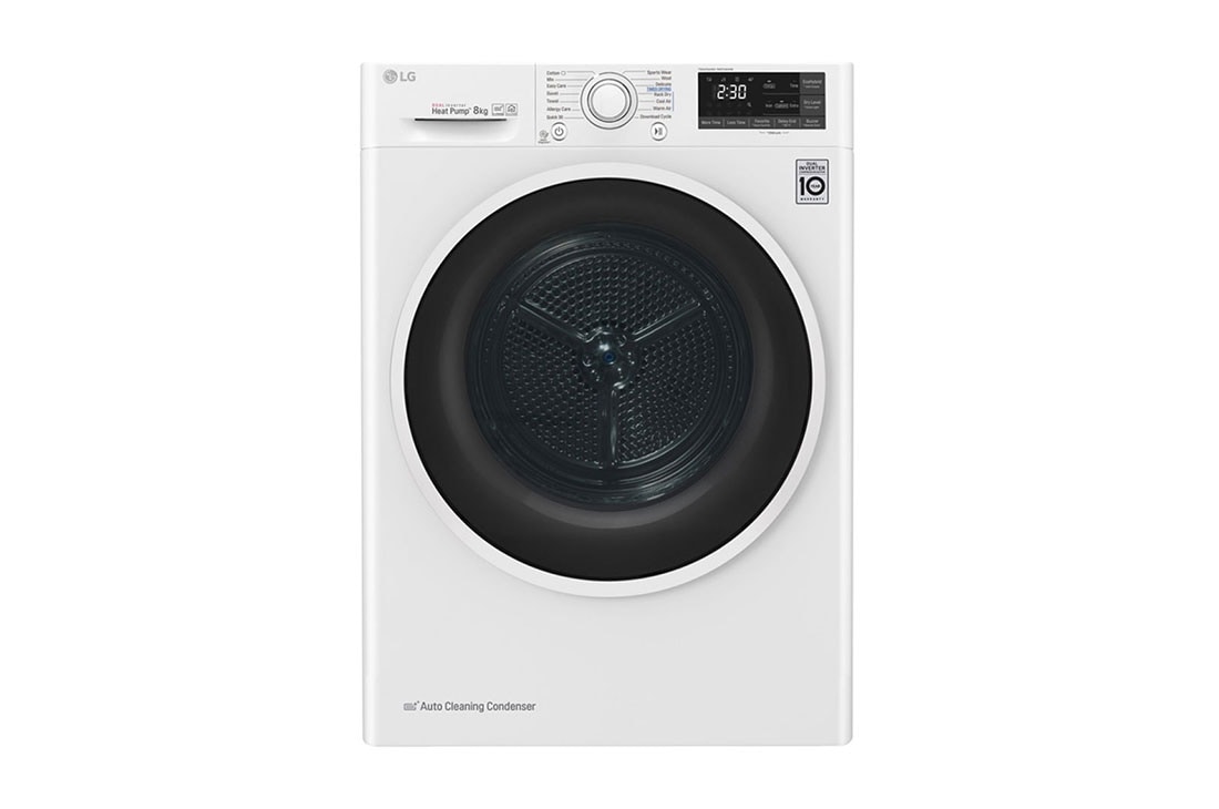LG 8 kg su?i?ka, A+++ (v rozsahu A+++ a? D), 14 programov, 13 prídavnych mo?ností, 3 mo?nosti su?enia, ThinQ? + WiFi pripojenie, RC81EU2AV4W