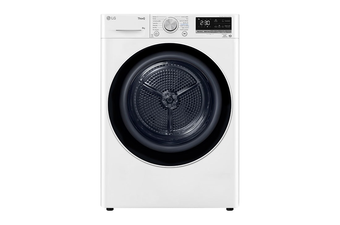 LG 8 kg su?i?ka LG | Re?im Energia / ?as | automatické ?istenie kondenzátora | Wi-Fi, RC81V9AV4N, RC81V9AV4N