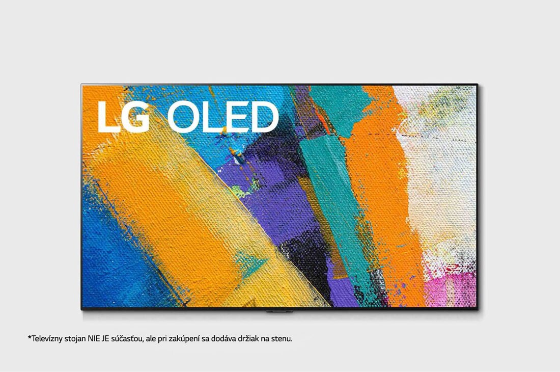 LG 55'' LG OLED TV, webOS Smart TV, poh?ad spredu s ilustra?nym obrázkom, OLED55GX
