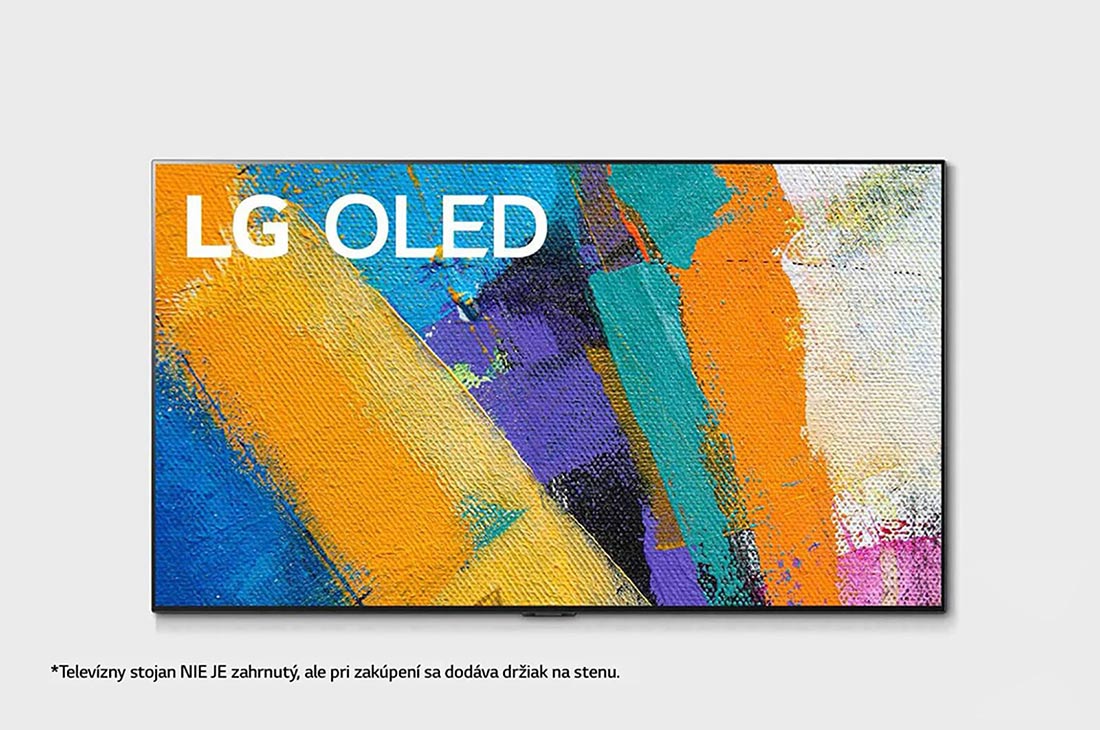 LG 65'' LG OLED TV, webOS Smart TV, poh?ad spredu s ilustra?nym obrázkom, OLED65GX