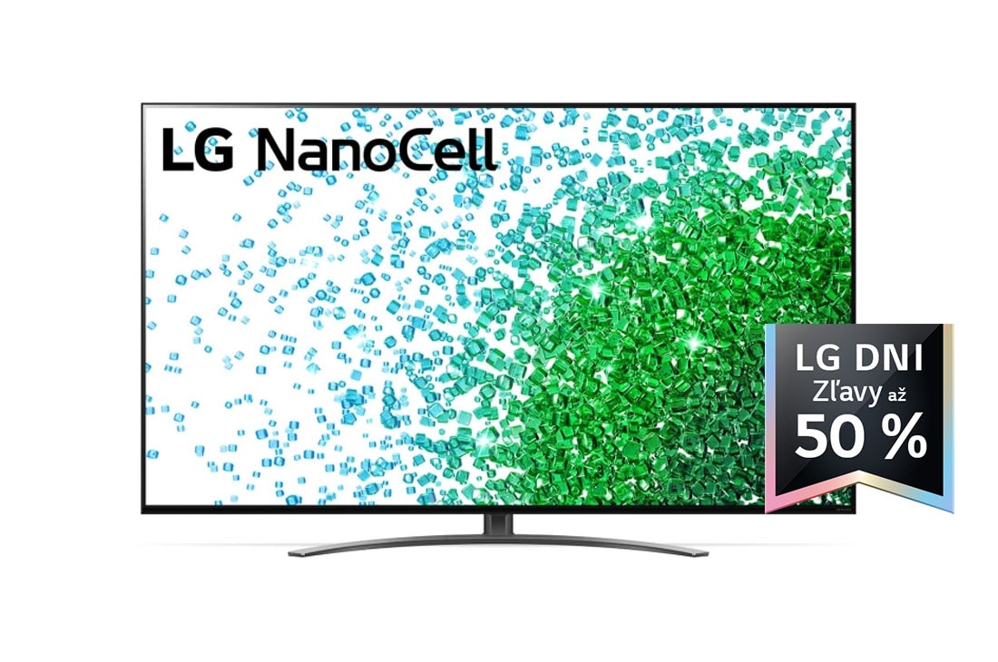 LG 50'' LG NanoCell TV, webOS Smart TV, Poh?ad spredu na televízor LG NanoCell TV, 50NANO813PA