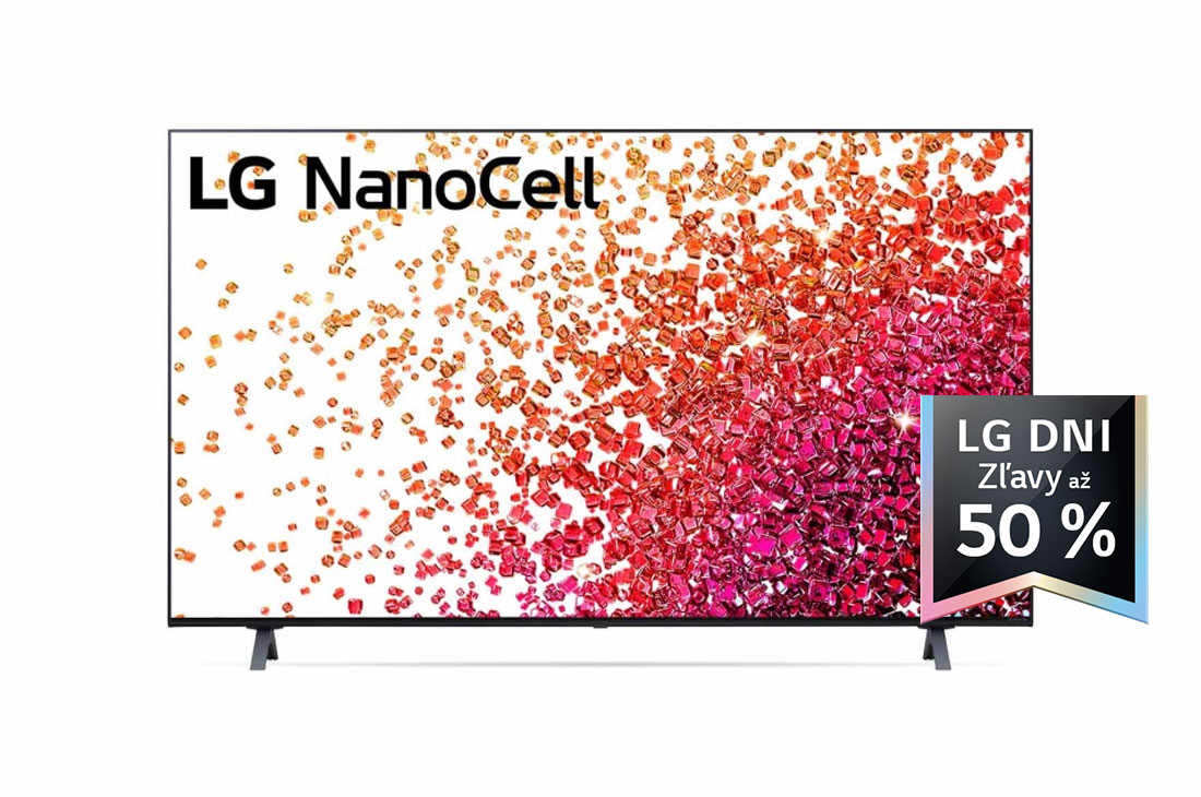LG 55'' LG NanoCell TV, webOS Smart TV, Poh?ad spredu na televízor LG NanoCell TV, 55NANO753PR